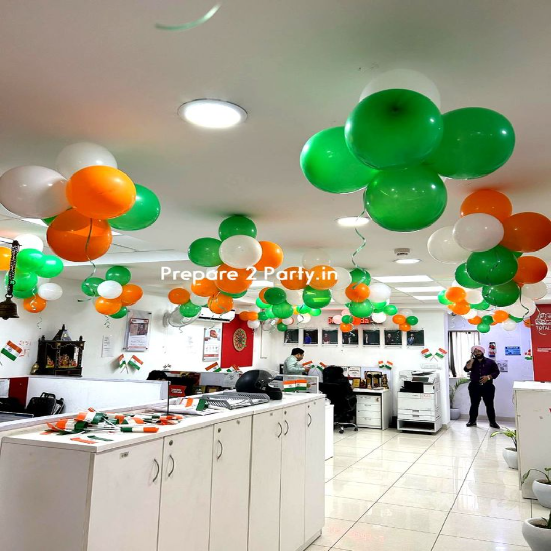 office balloon decoration